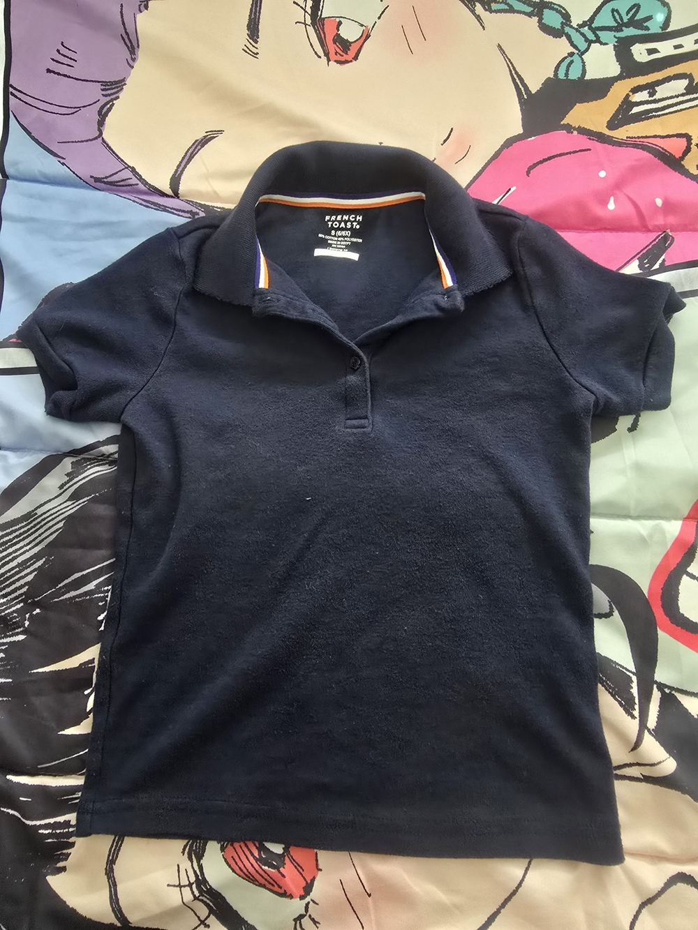 French Toast Navy Polo Shirt